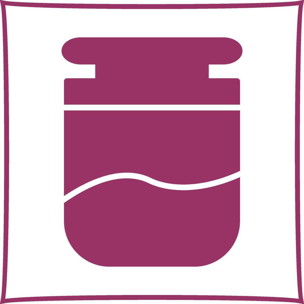 Jar on Display Vector Icon