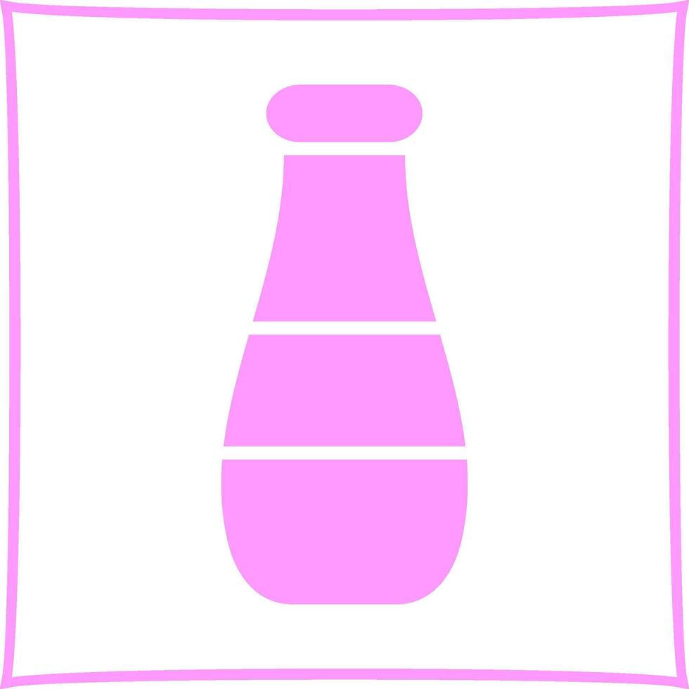 Milk Bottle Vector Icon