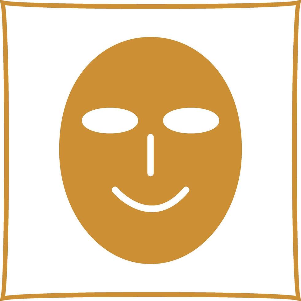 Ancient Face Mask Vector Icon