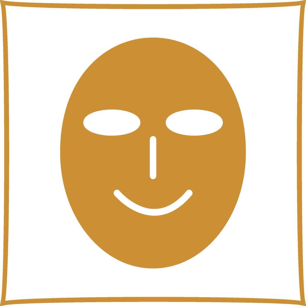 Ancient Face Mask Vector Icon