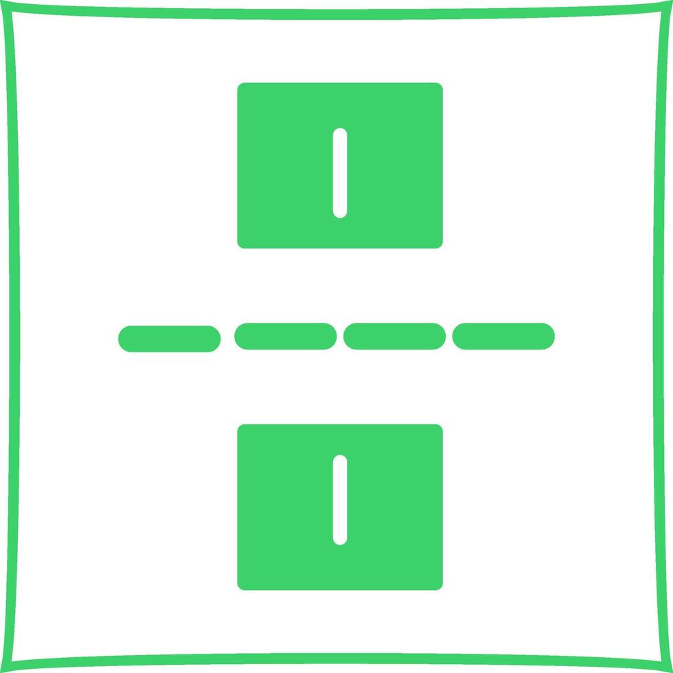 Linked Road Vector Icon