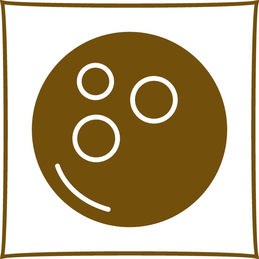 Bowling Ball Vector Icon