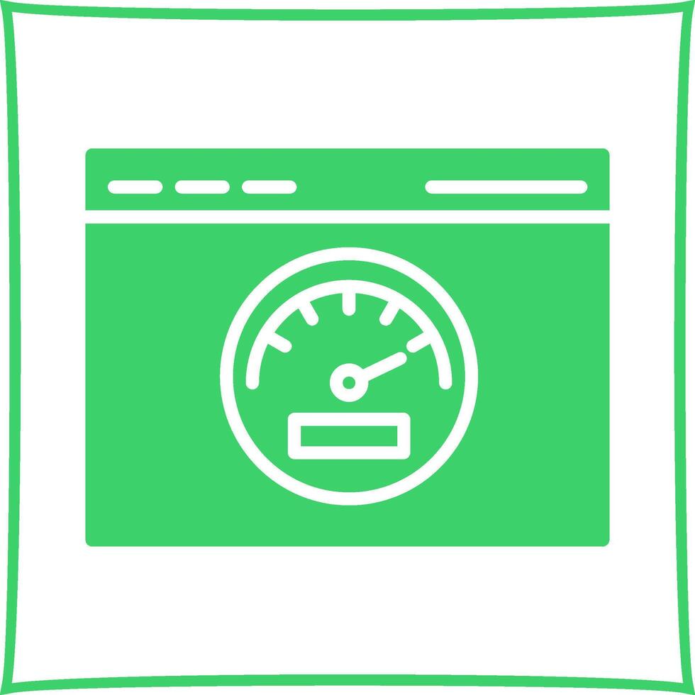 Page Speed Vector Icon