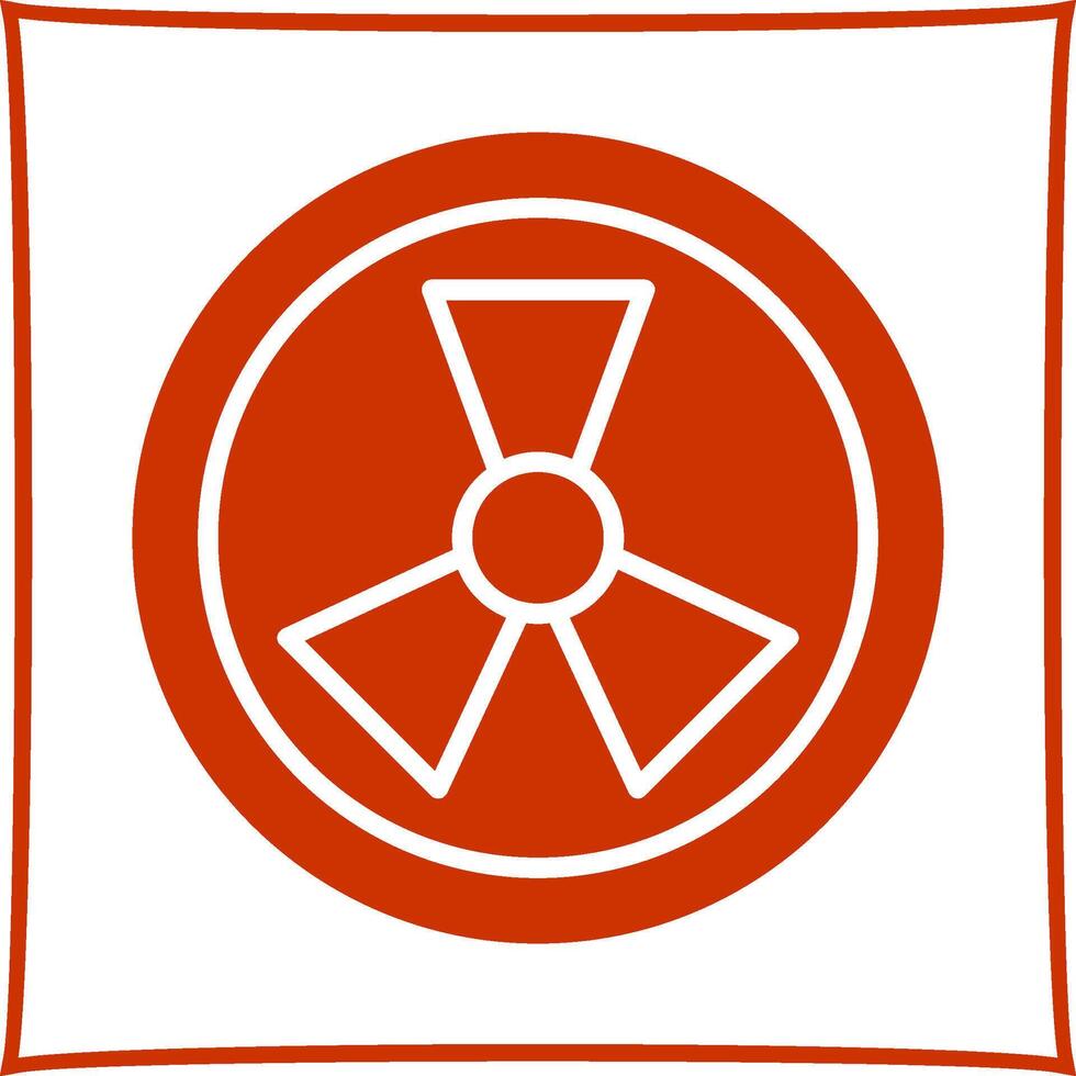 Radiation Vector Icon