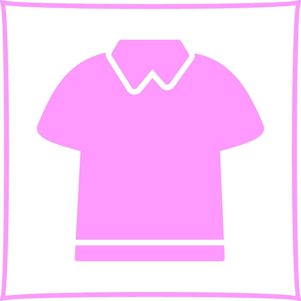 Polo Shirt Vector Icon