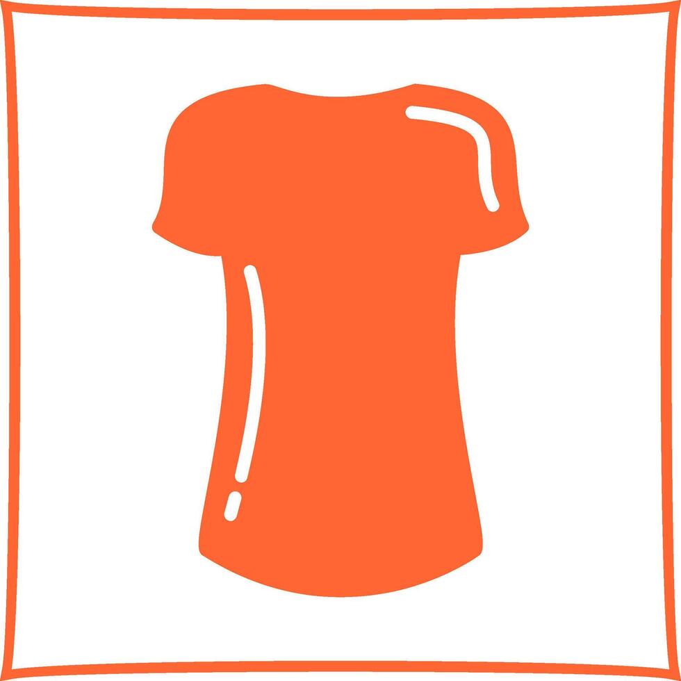 Ladies Shirt Vector Icon