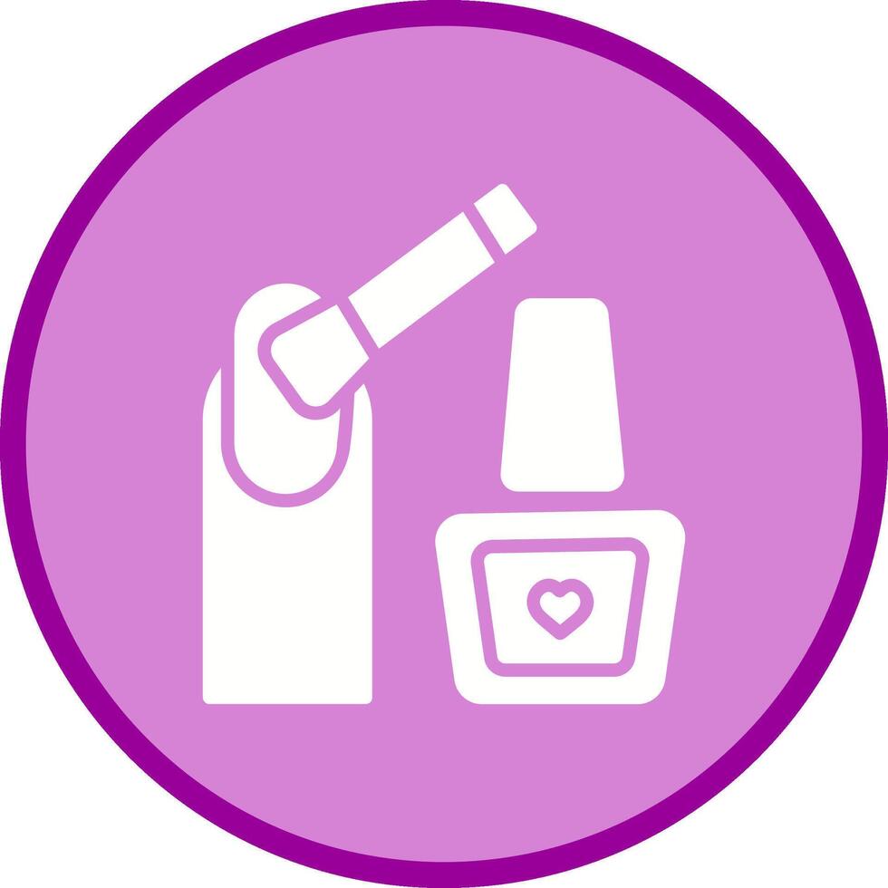 Nail Polish Vector Icon