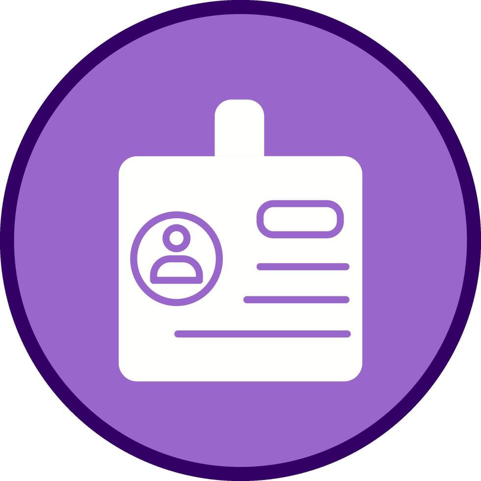 Identification Vector Icon