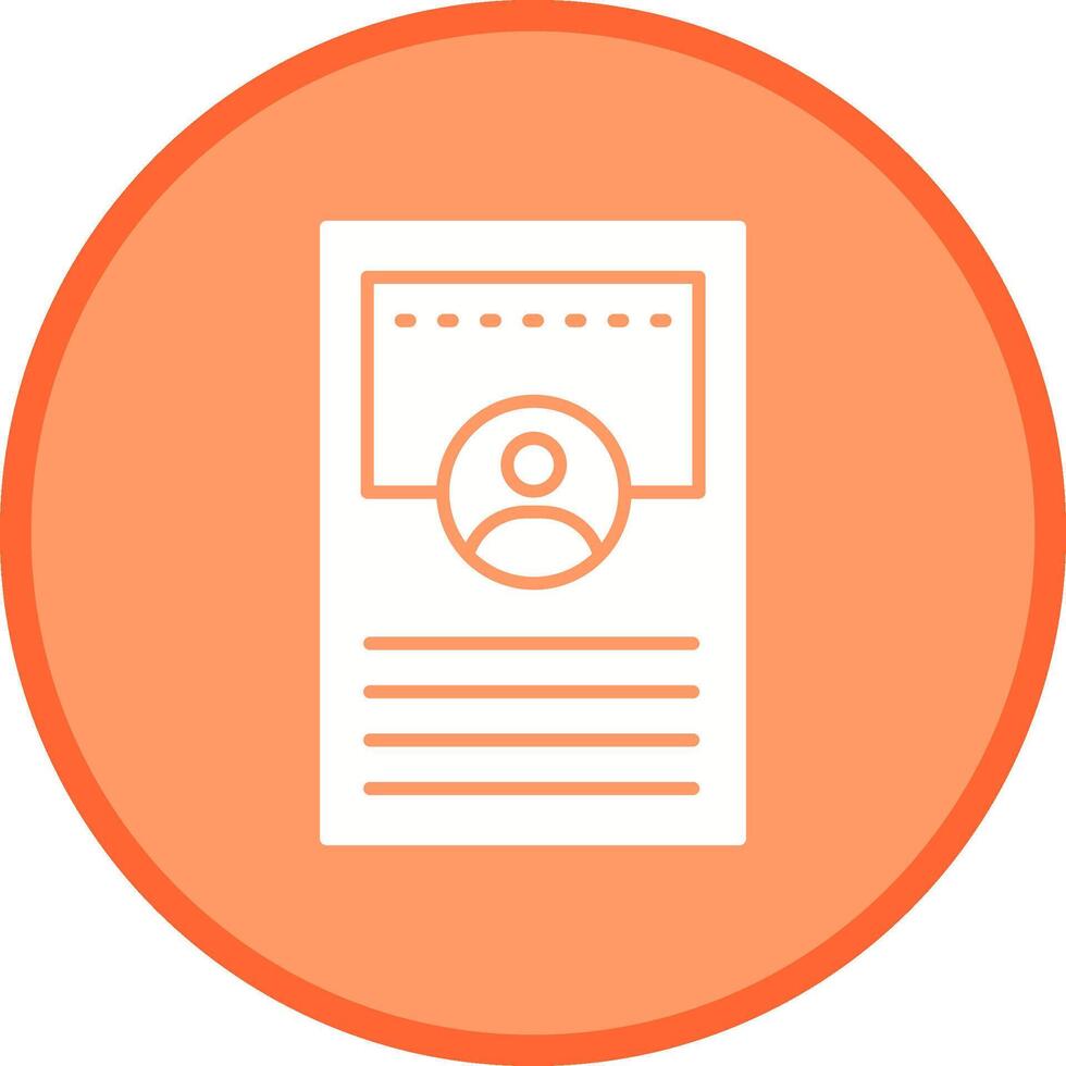 Profile Vector Icon