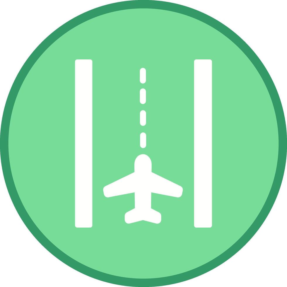 Runway Vector Icon