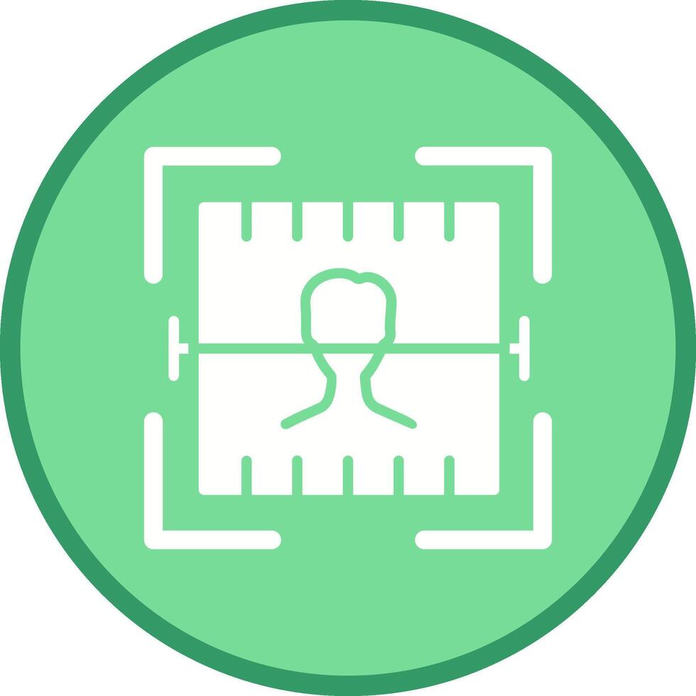 Face Scan Vector Icon