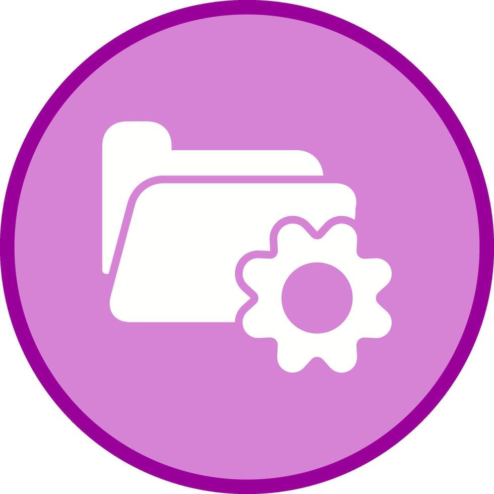Preferences Folder Vector Icon