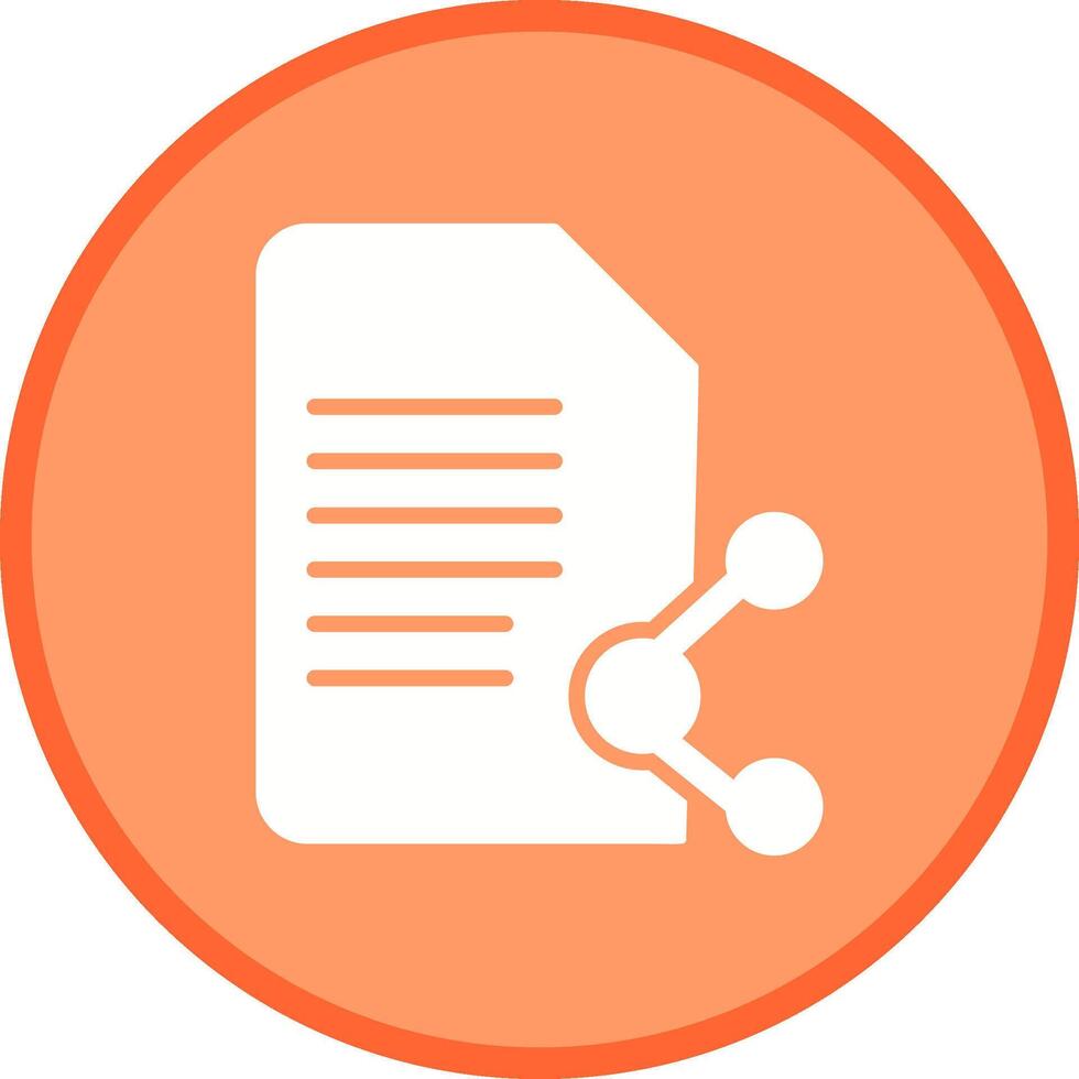 Share Document Vector Icon