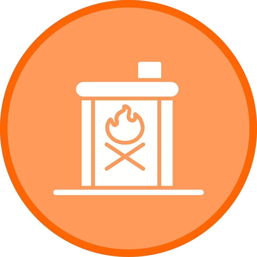 icono de vector de horno