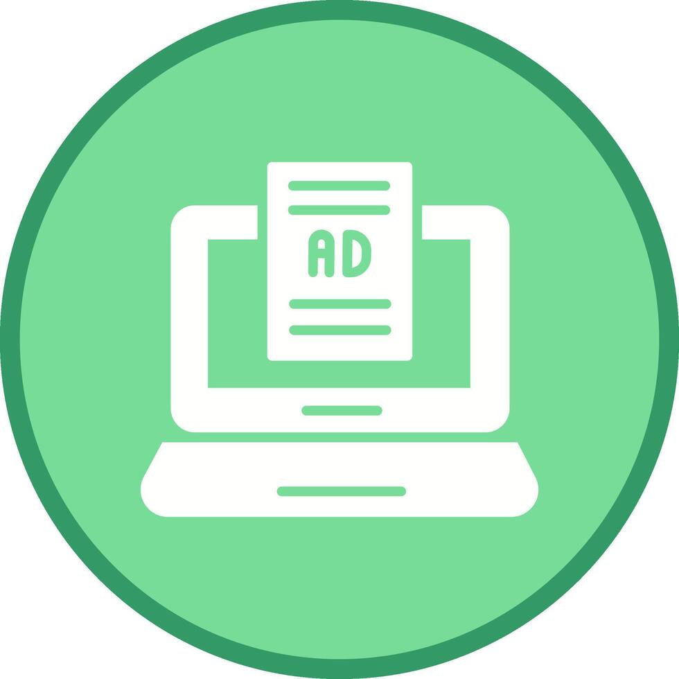 Internet Ads Vector Icon