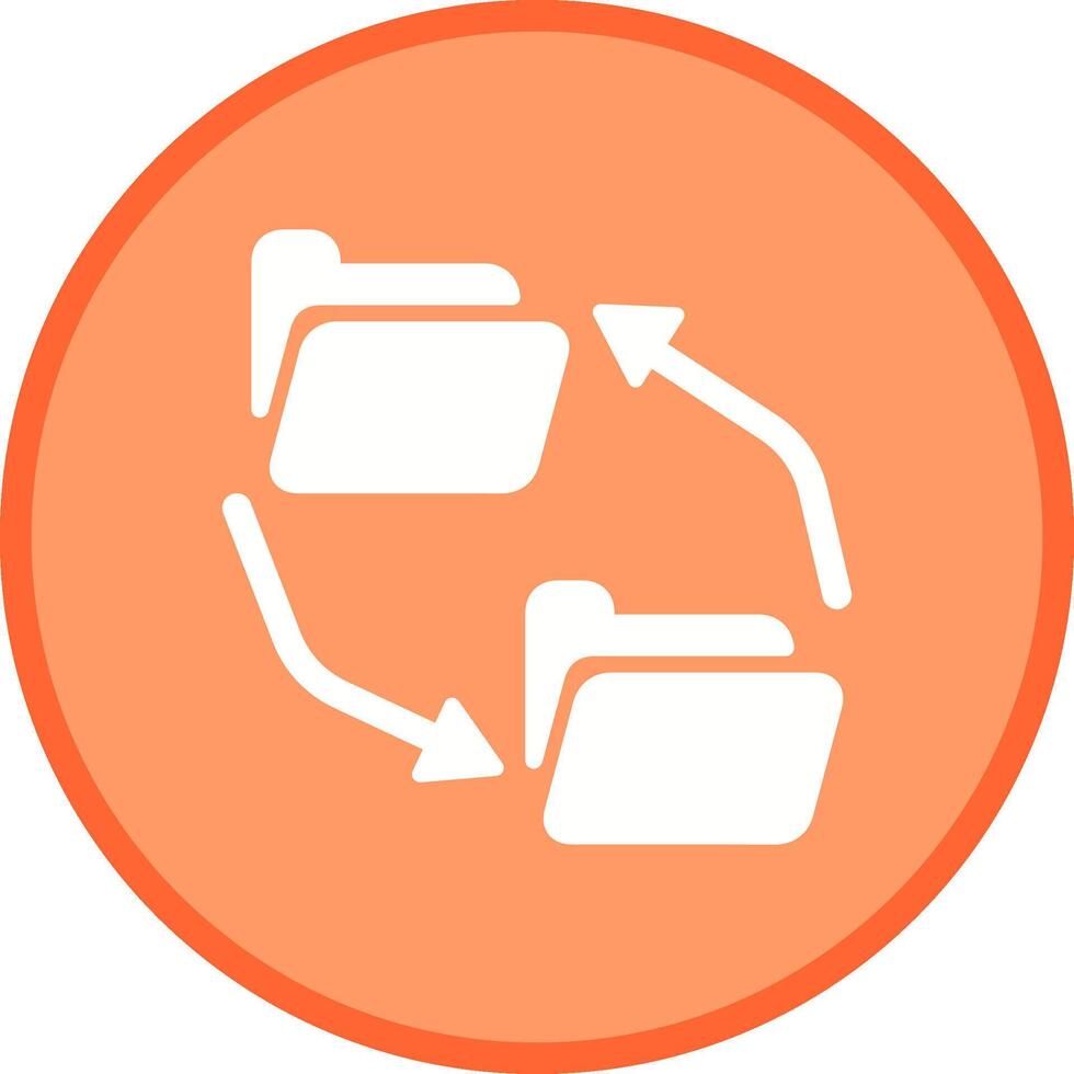 Data Exchange Vector Icon