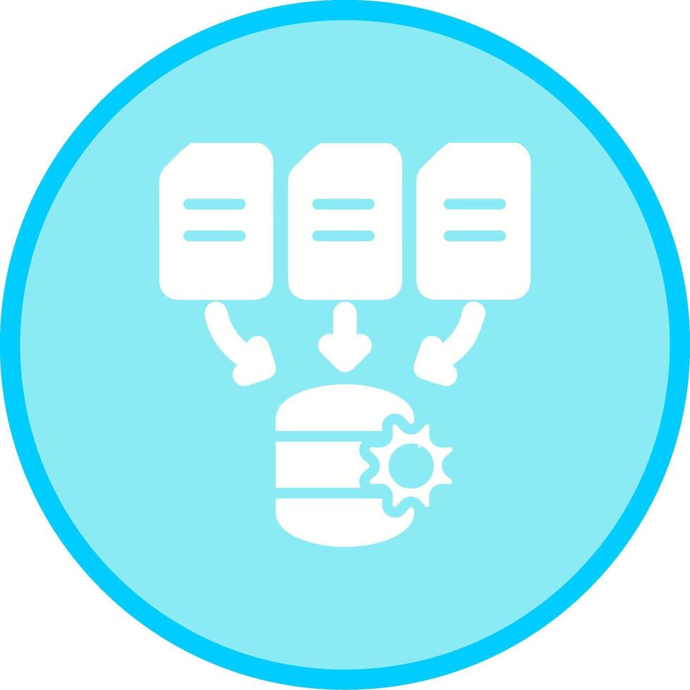 Data Processing Vector Icon