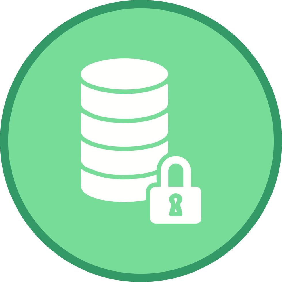 Encrypted Data Vector Icon