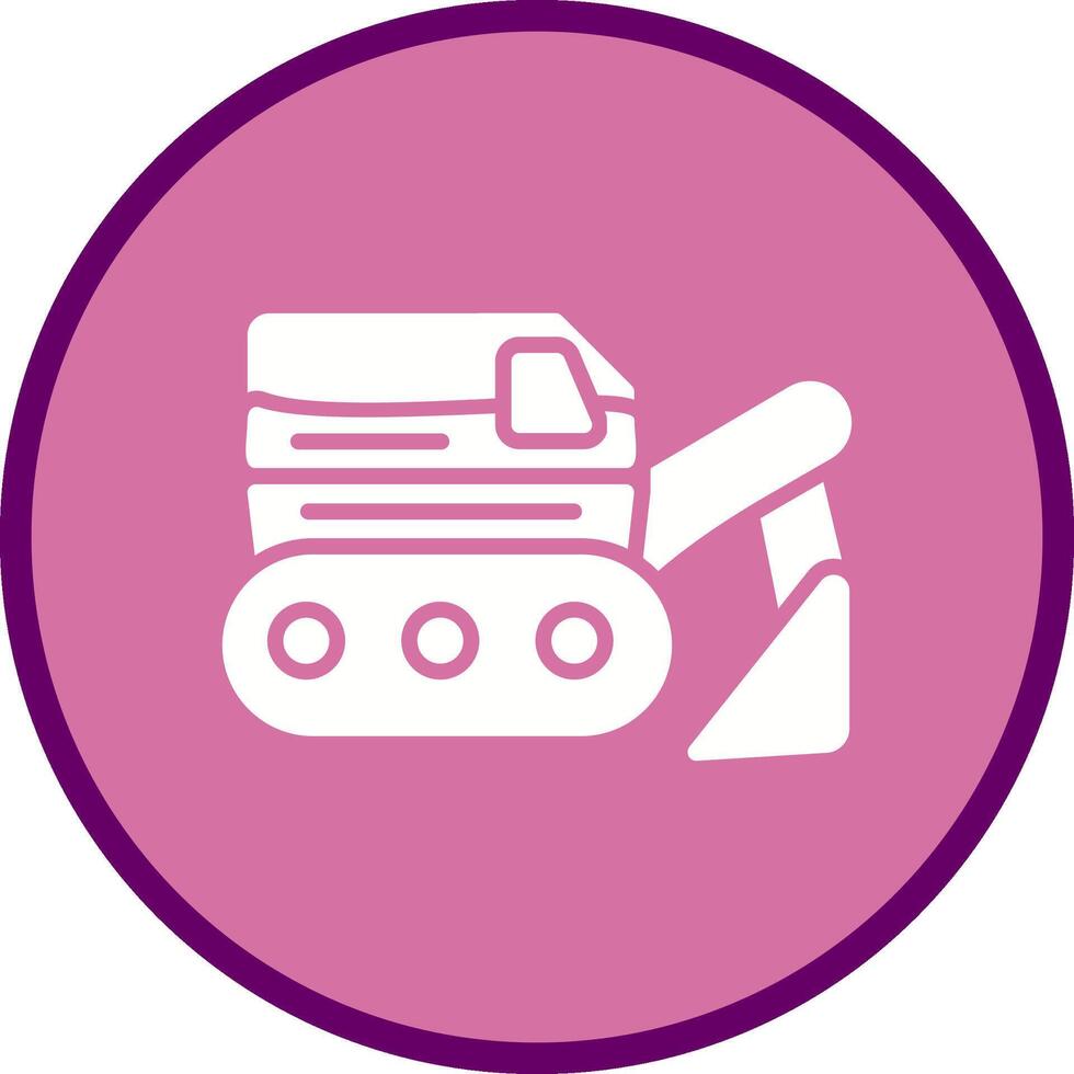 Excavator Vector Icon