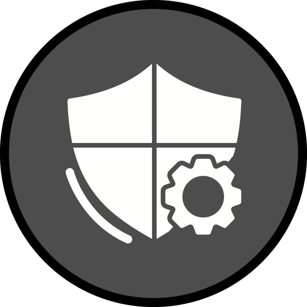 Shield Settings Vector Icon