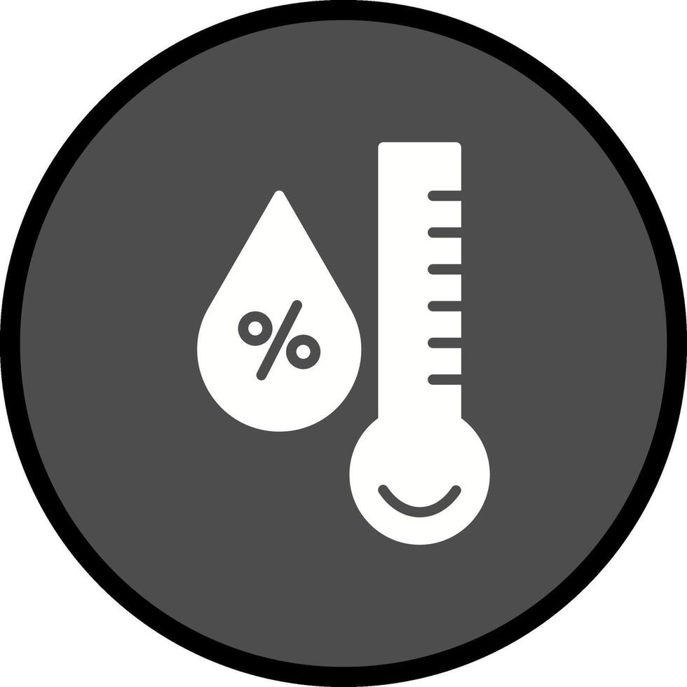 icono de vector de humedad