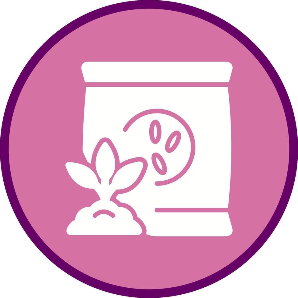 Fertilizer Bag Vector Icon