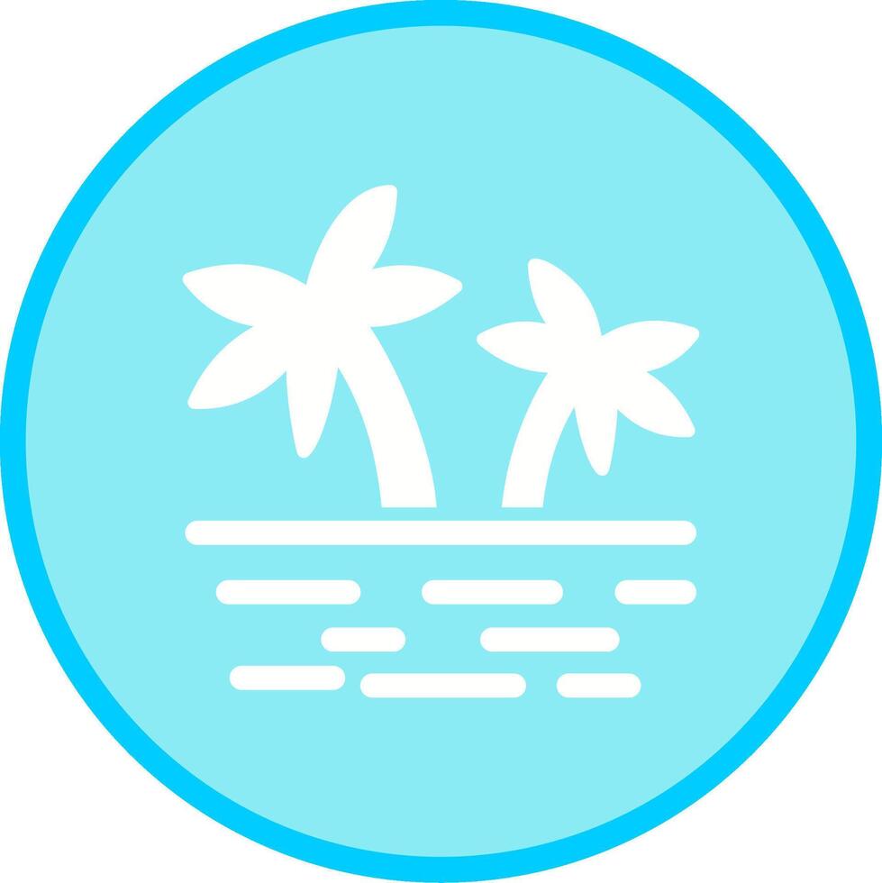 Island Vector Icon