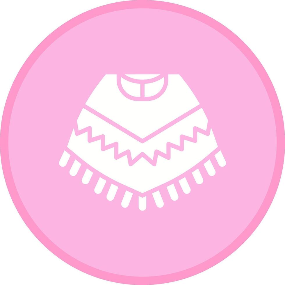 Poncho Vector Icon