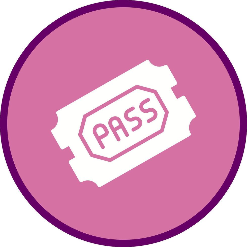 Passes Vector Icon