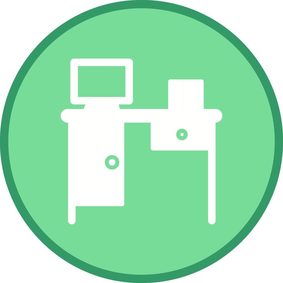 Working Table Vector Icon