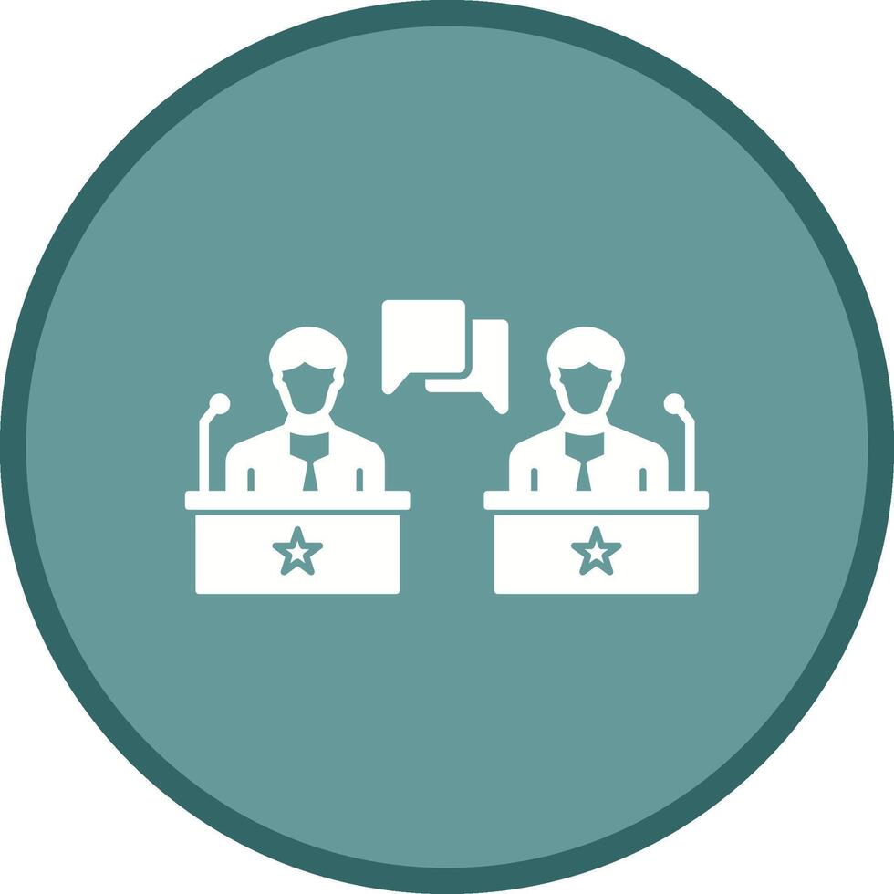 Debate Vector Icon