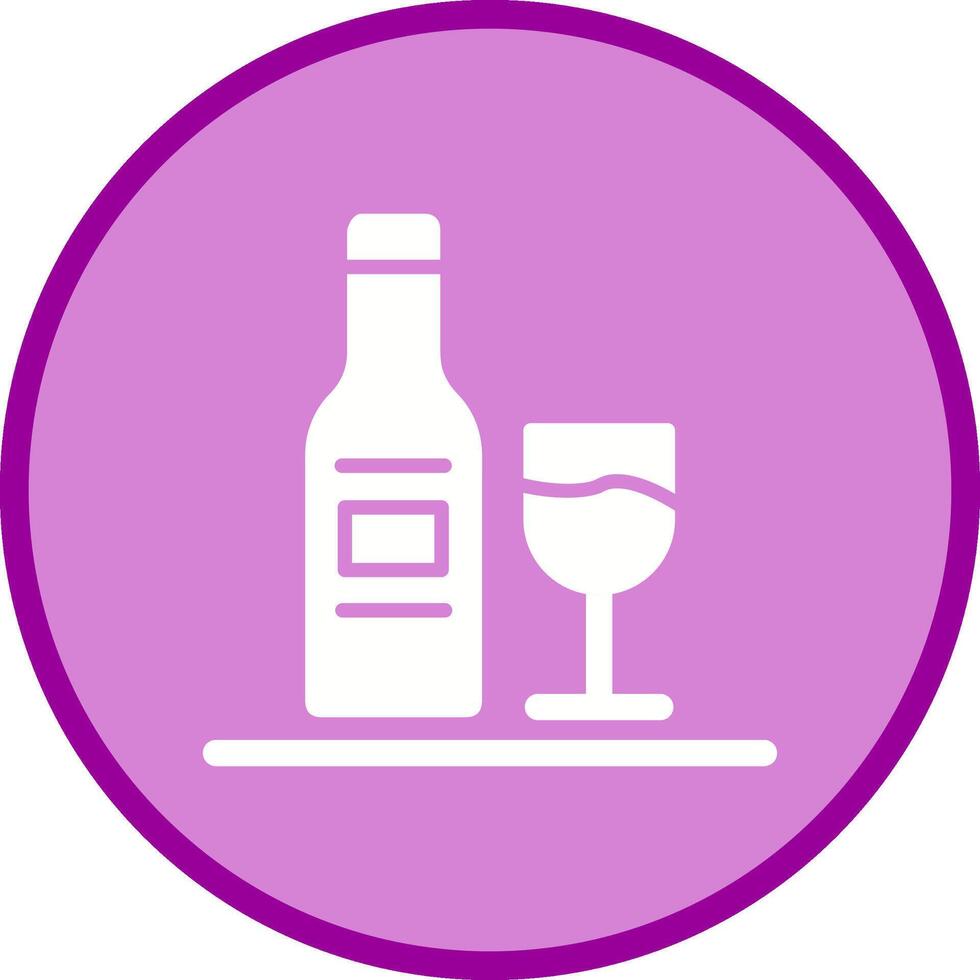 icono de vector de alcohol