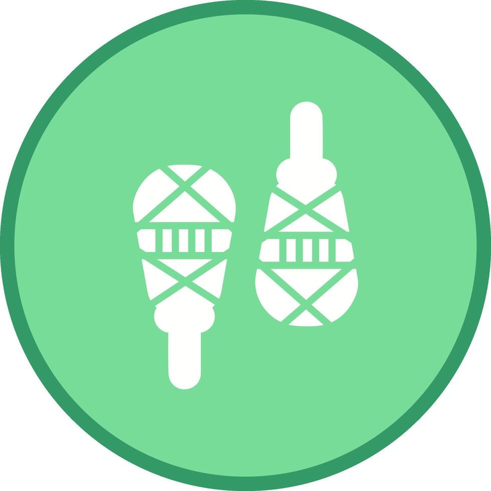 Snowshoes Vector Icon