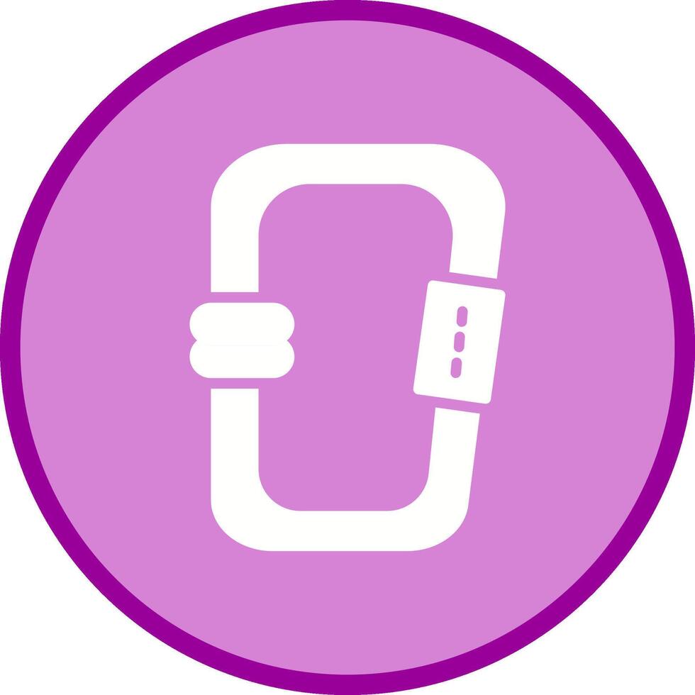 Carabiner Vector Icon