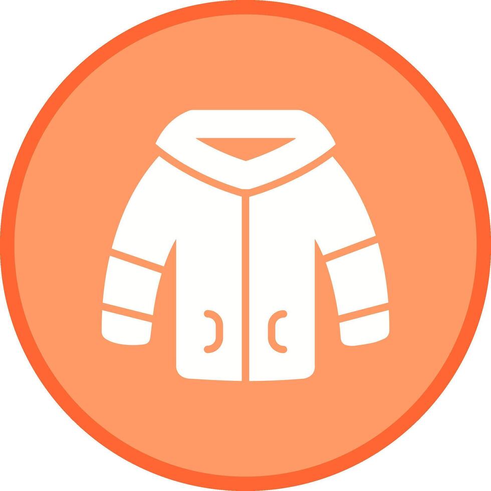 Winter Jacket Vector Icon