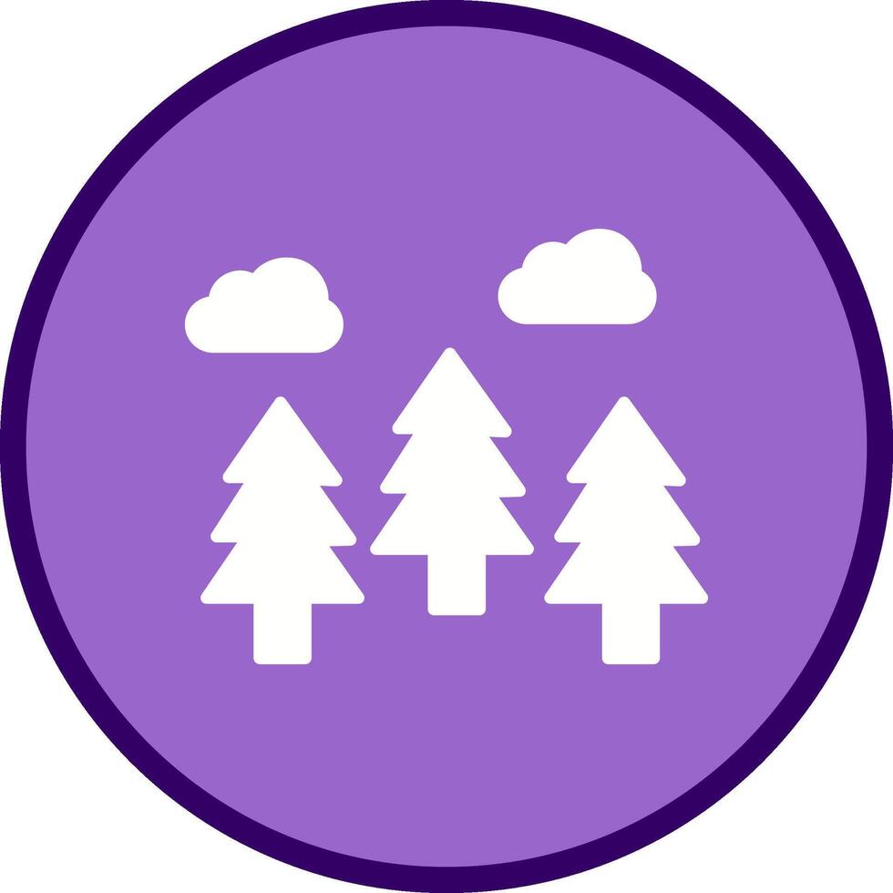 Forest Vector Icon