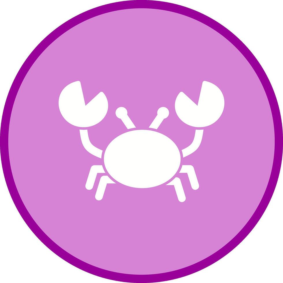 Crab Vector Icon