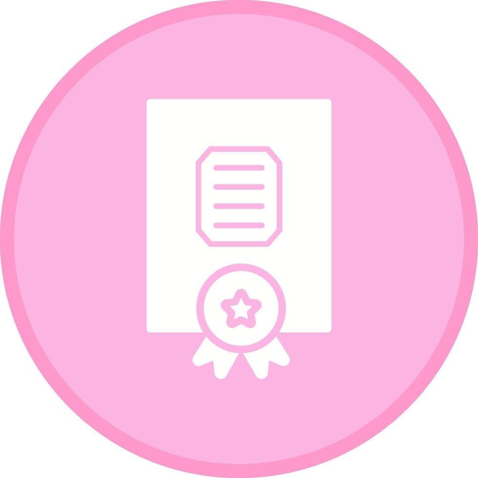 Certificate Vector Icon