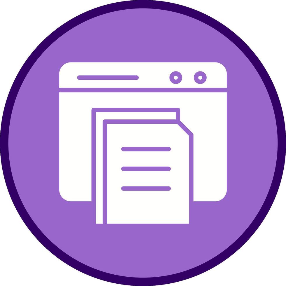 Document Vector Icon