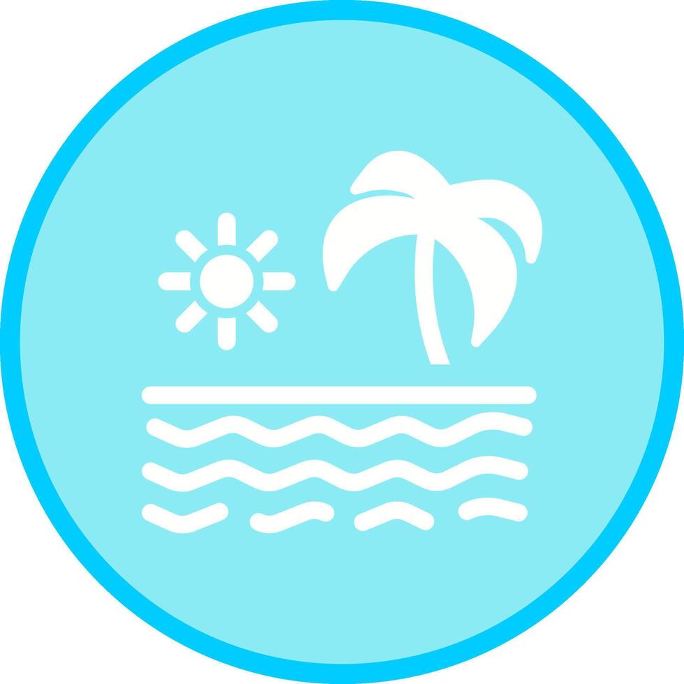 icono de vector de verano