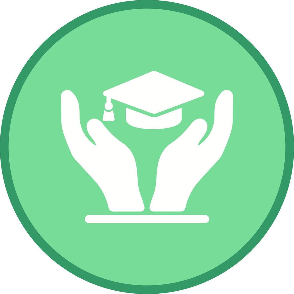 Education Insurance Vector Icon