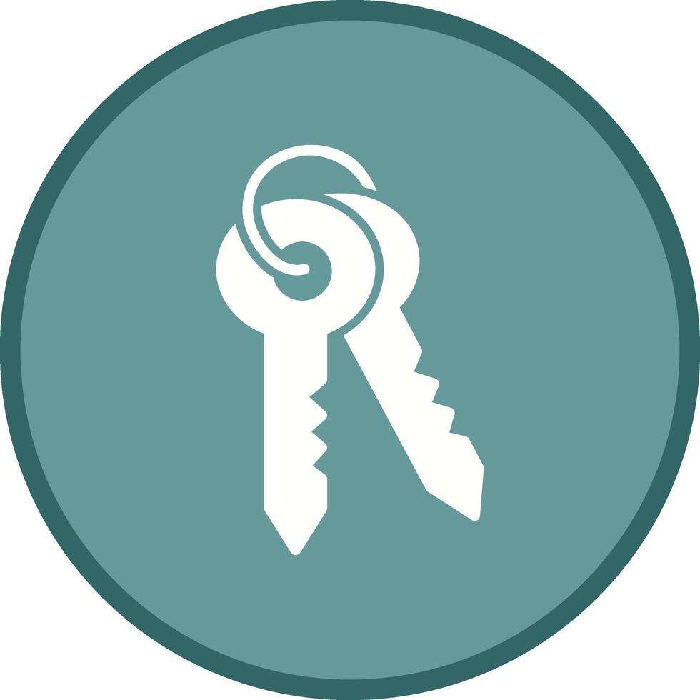 House Key Vector Icon