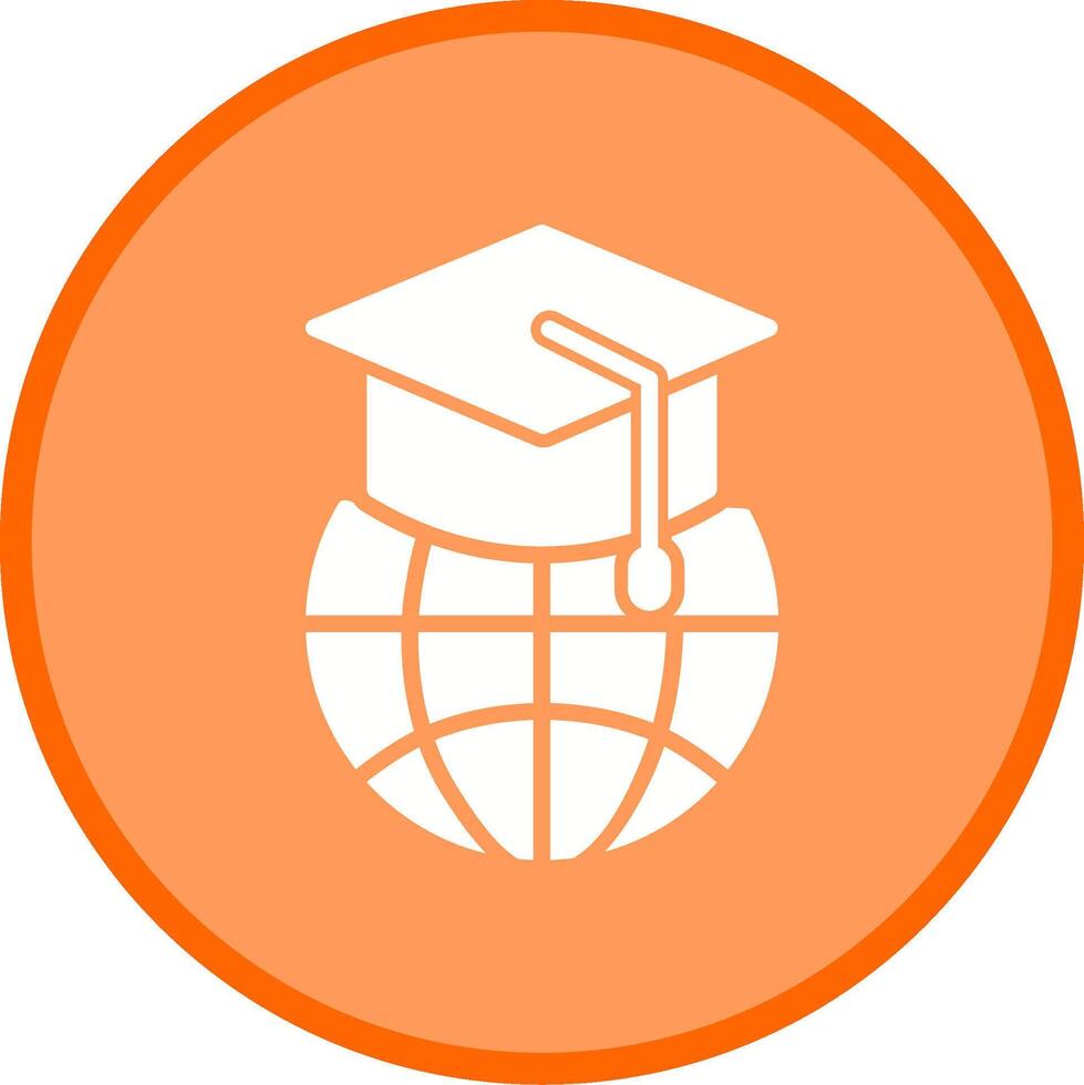 Global Education Vector Icon