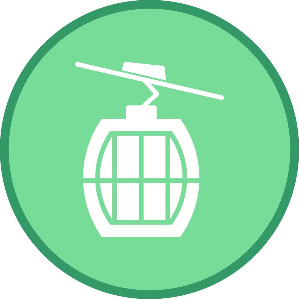 Cable Car Vector Icon