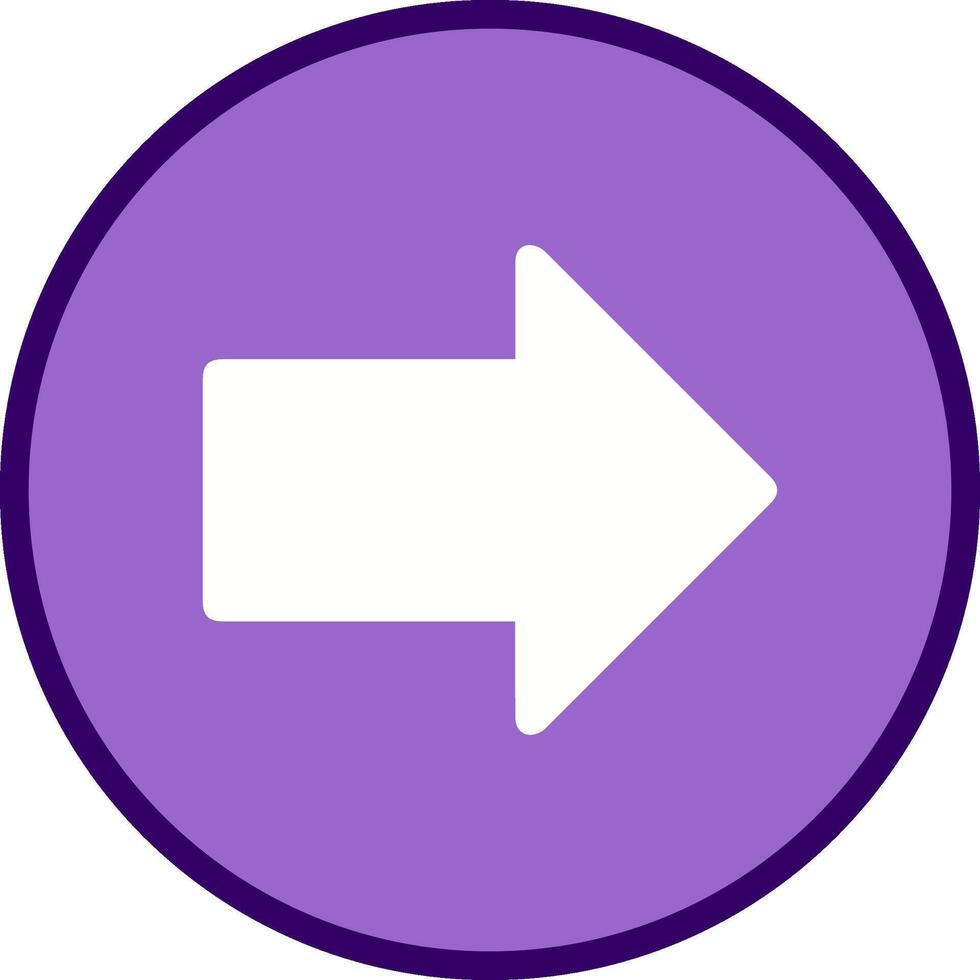 Right Vector Icon