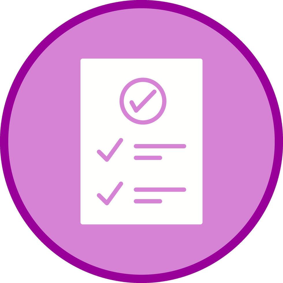 Check Up List Vector Icon