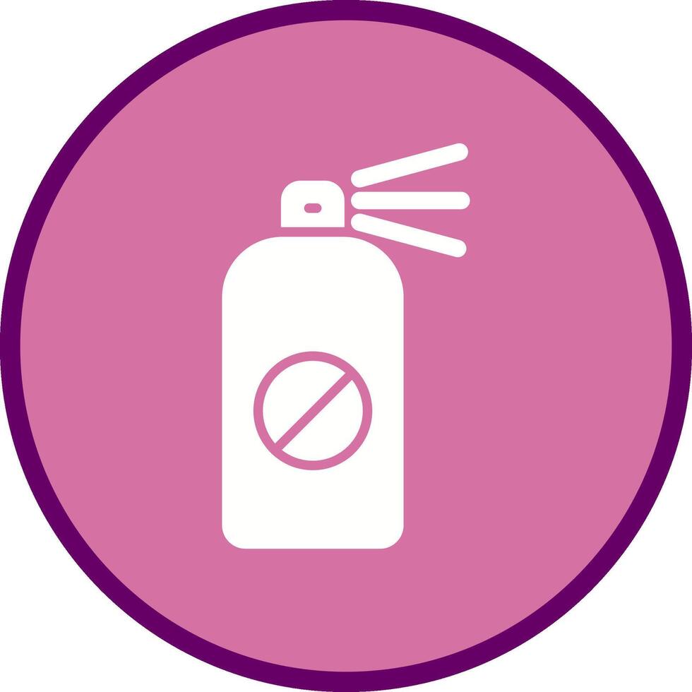 Pesticide Bottle Vector Icon