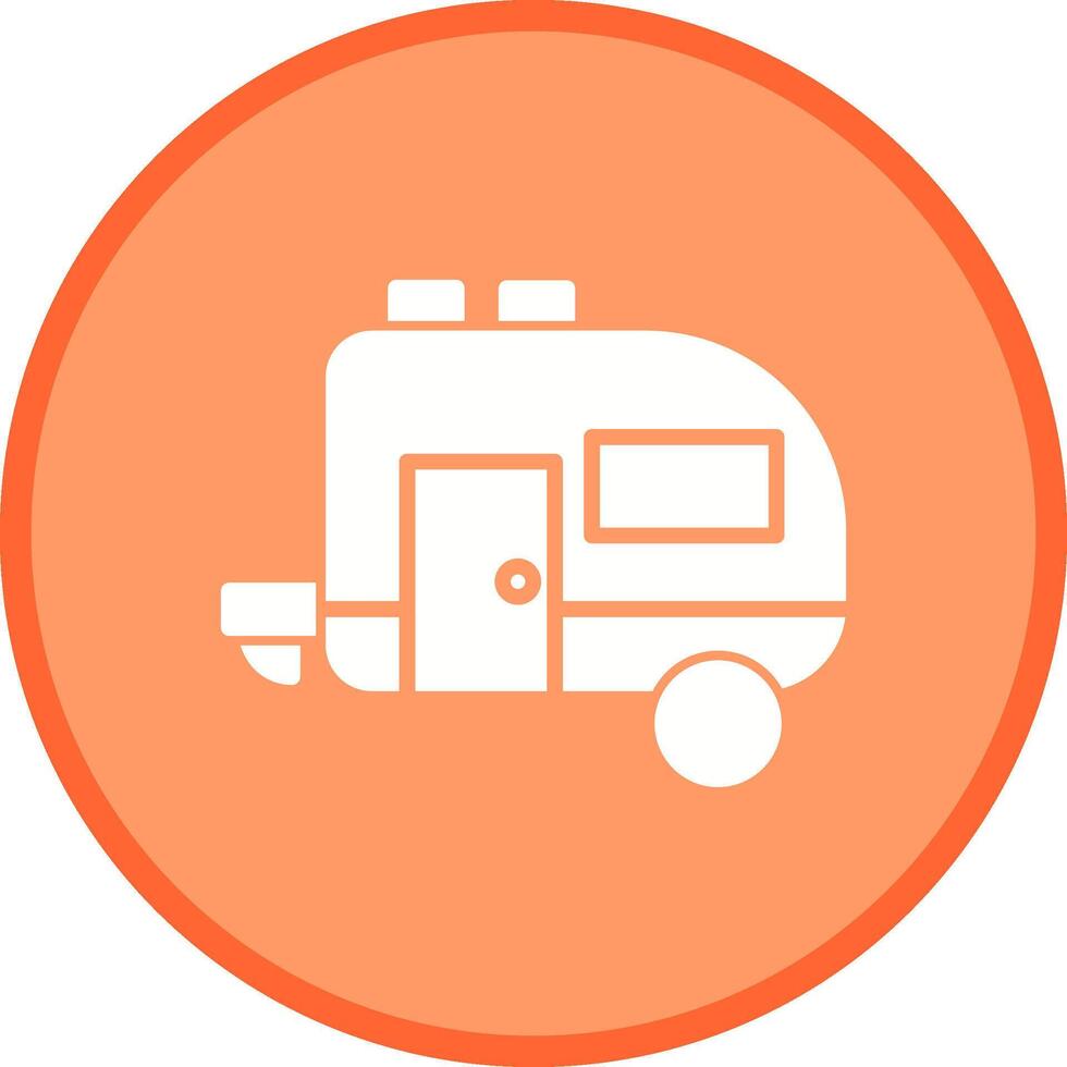 Trailer Vector Icon