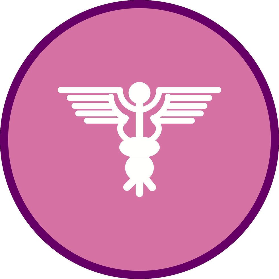 Caduceus Vector Icon