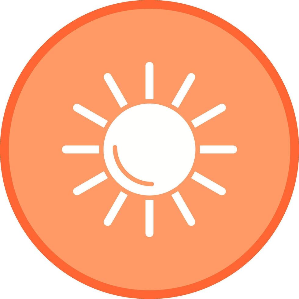 Sun II Vector Icon